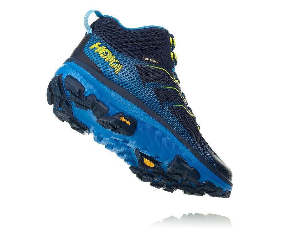 Chaussure Randonnée Hoka One One Toa Gore-Tex Homme - Bleu Marine - JQR-723415